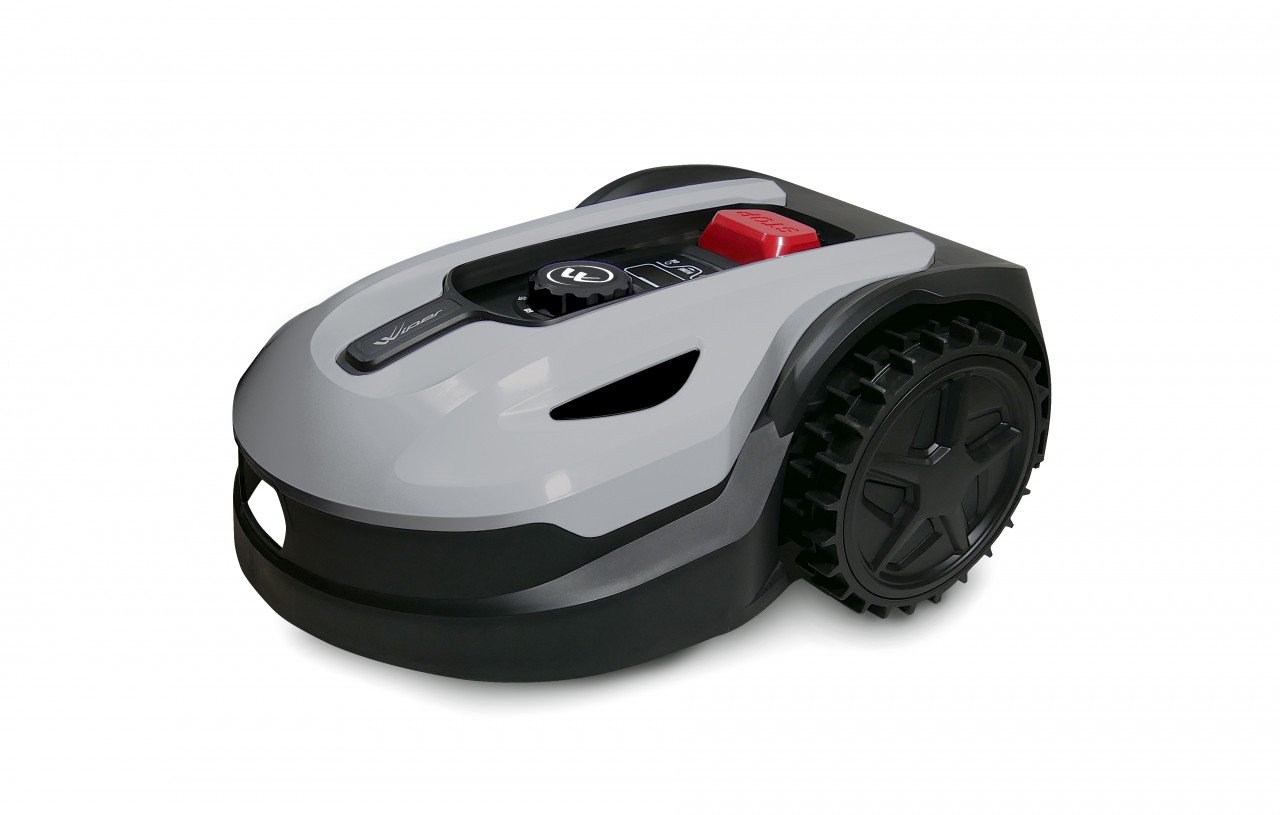 Robot de tuns gazon, Wiper POP5S, cu fir perimetral, control Bluetooth+WI-FI prin aplicatia 