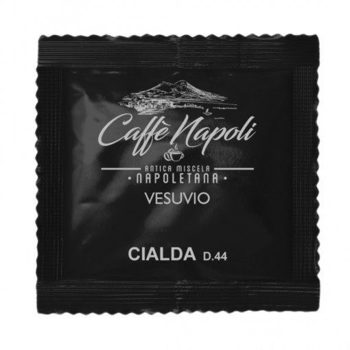 Paduri Cafea artizanala, Caffé Napoli, Vesuvio, 100% Robusta, compatibil illy Easy Serving Espresso, cialde ESE 44mm, 7.7g x 150 buc