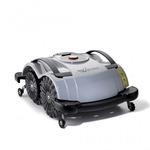 Robot inteligent de tuns gazon, Wiper EcoRobot Blitz XH4, fara fir perimetral, cu senzor de iarba, control Bluetooth prin aplicatia "My Robot Wiper", suprafata pana la 400m², panta 50%