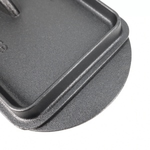 Tava de copt paine din fonta cu capac, pentru cozonac si chec, Crucible Cookware, 28 x 14 cm, 3,2 L - Img 5