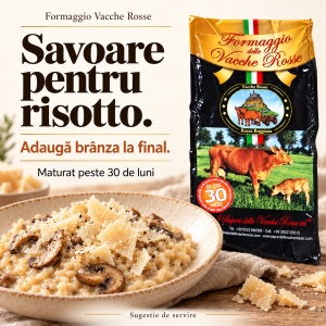 Branza italiana Formaggio Vacche Rosse, Antica Corte, maturata peste 30 luni - Img 8