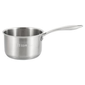 Cratita mica din inox cu maner lung, Ø16 cm, 1.5 L, Lätt Home VITA, baza Full Induction - Img 2
