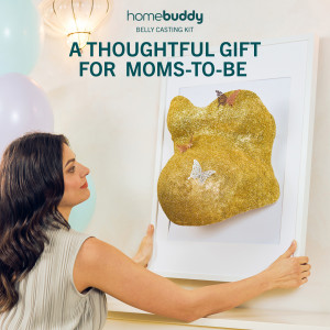Kit mulaj burtica gravida, HomeBuddy, cadou Baby Showers, pentru viitoare mamica si bebelusi, accesorii decorative incluse