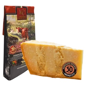 Parmigiano Reggiano D.O.P. Vacche Rosse, Aromatico maturat peste 30 luni - Img 2