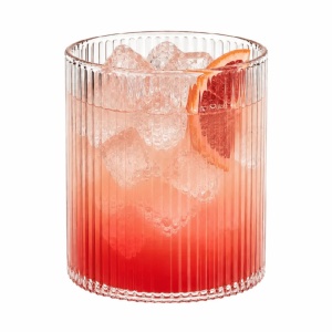 Set 12 Pahare Senita pentru apa si long drink, sticla cu caneluri, 6 x 280 ml, 6 x 430 ml - Img 10