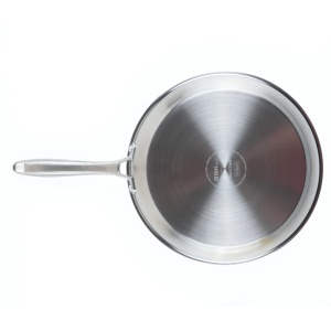 Tigaie inox cu strat ceramic antiaderent Ø28cm, Lätt Home Vita, bază Full Induction - Img 4