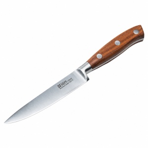 Cutit universal de bucatarie Lätt Home Skärpa, lama inox 12 cm, maner din lemn de frasin