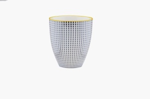 Set 6 Cani de cafea, PATTERN Eclipse, portelan, 300 ml, gri antracit - Img 5