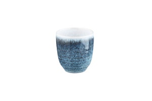 Set 6 Cesti de cafea, COSMOS Azure, ceramica glazurata, 150ml, albastru perlat - Img 3