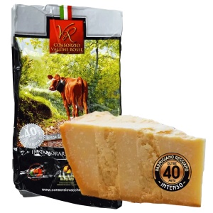 Parmigiano Reggiano D.O.P. Vacche Rosse, Intenso maturat peste 40 luni - Img 2