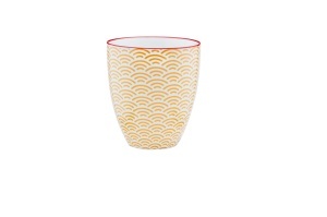 Set 6 Cani de cafea, Pattern Color, portelan, detalii manuale, 300 ml - Img 4