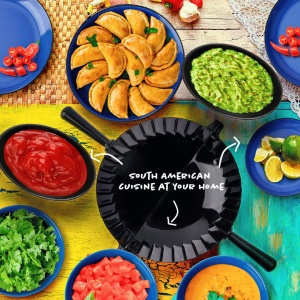 Kit 2 forme Empanadas/Coltunasi cu boluri pentru sos, accesorii si idei retete incluse - Tortillada - Img 5