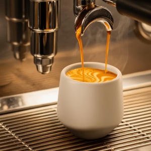 Set 4 Cesti cafea Espresso, colectia Luxe, ceramica, gri, 90 ml - Img 8