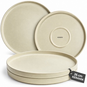 Set 4 Farfurii intinse fel principal, Sierra Sand, ceramica, 26 cm - Img 8
