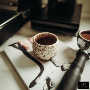 Cesti barista pentru espresso, Timeout Mini, ceramica stoneware, set 5 x 50 ml - Img 6