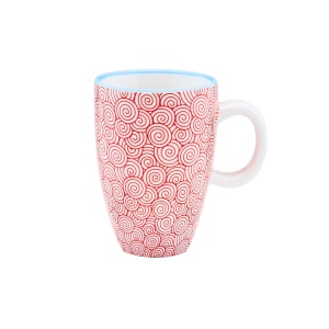 Set 6 Cesti de cafea, portelan, 90 ml - colectia Pattern Color - Img 3