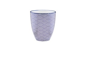 Set 6 Cani de cafea, PATTERN Blue, portelan, 300 ml, albastru model - Img 3