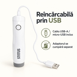 Pompa de vid electrica pentru caserole, Status BVP100, baterie reincarcabila USB, oprire automata - Img 4