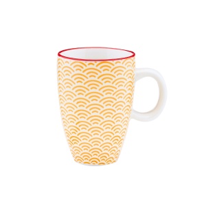 Set 6 Cesti de cafea, portelan, 90 ml - colectia Pattern Color - Img 5