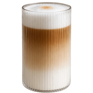 Set 12 Pahare Senita pentru apa si long drink, sticla cu caneluri, 6 x 280 ml, 6 x 430 ml - Img 9
