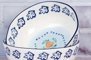 Set 4 Boluri supa, NAPOLI Citrus, portelan pictat manual, Ø17.5cm, 90cl - Img 4