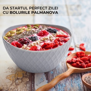 Set 6 Boluri ceramice, Palmanova, Ocean multicolor, 16x8 cm, 800 ml - Img 3