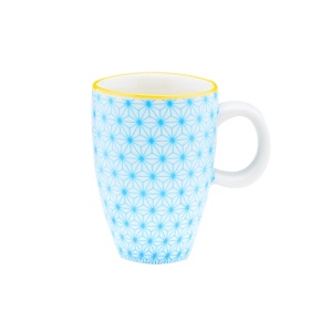 Set 6 Cesti de cafea, portelan, 90 ml - colectia Pattern Color - Img 7