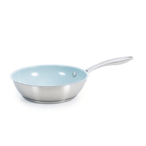 Tigaie inox cu strat ceramic antiaderent Ø20cm, Lätt Home Vita, bază Full Induction