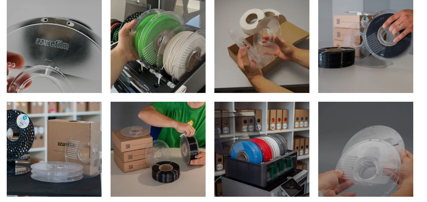 AzureFilm Refill PLA - despachetare, montare masterspool si utilizare reprapmania