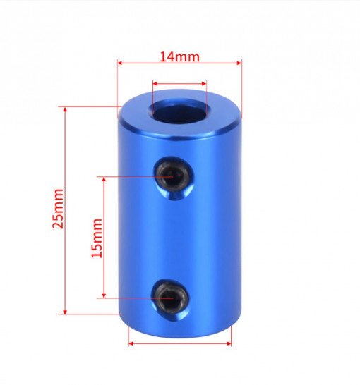 Cuplaj Rigid-Fix De la 5 La 5 mm