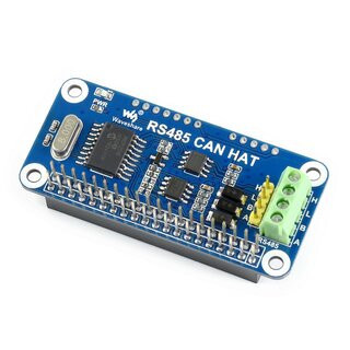 RS485 and CAN HAT for Raspberry Pi