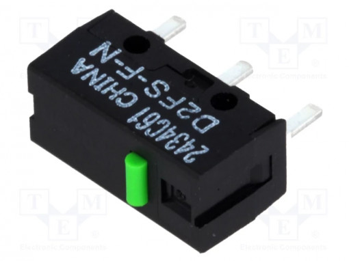 Endstop Omron D2FS-F-N 0,1A / 6VDC