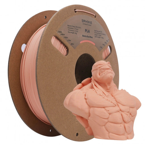 Filament ERYONE PLA Matte Red Wax-1Kg
