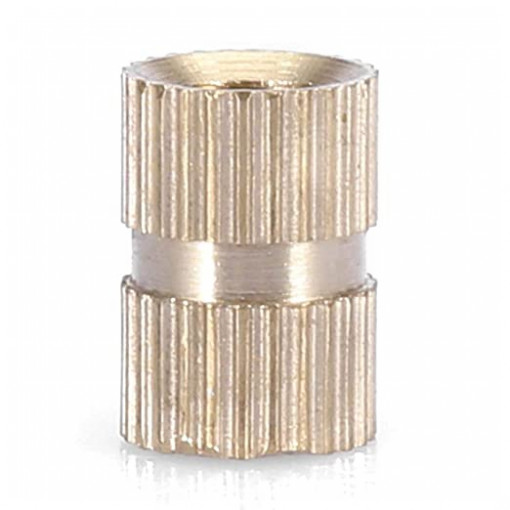 Piulite inserabile M6xD8xL10.0 mm-pachet 5 bucati