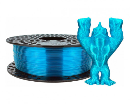 Filament Azurefilm PETG Blue Transparent-1Kg 1.75mm