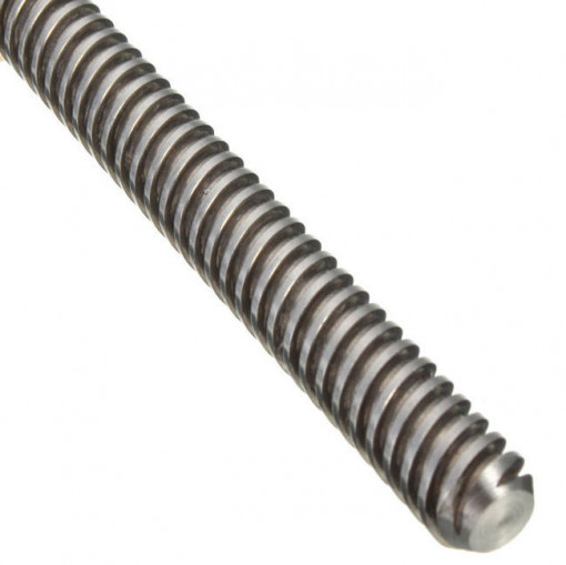 Surub trapezoidal TR8 avans 8mm 400mm lungime