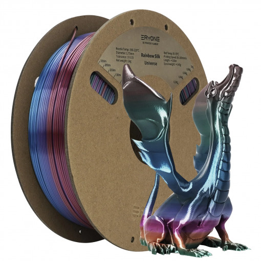 Filament ERYONE PLA UNIVERSE Silk Rainbow-1Kg 1.75mm