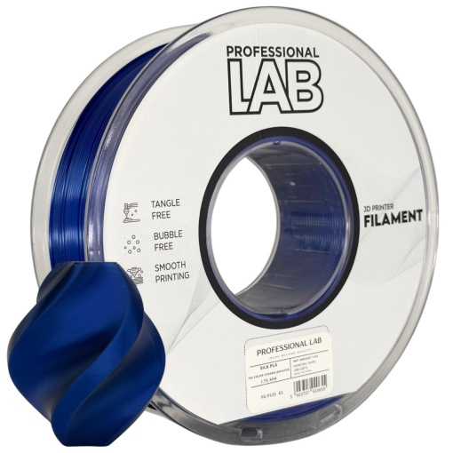 Filament Profesional Lab Silk PLA Tri Color Storms Whisper 1kg