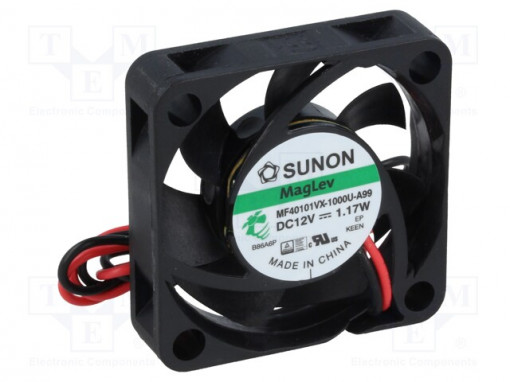Ventilator 40x40x10mm MF40101VX-1000U-A9912V Sunon