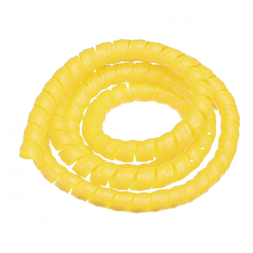 Banda de înfasurare spiralata, Galbena ,12mm