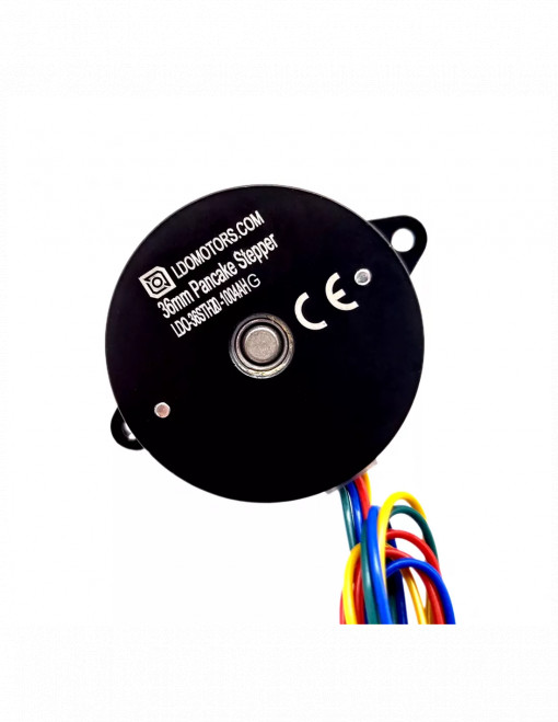 Nema14 ROUND PANCAKE MOTOR 1.8°, 36mm LDO-36STH20-1004AHG