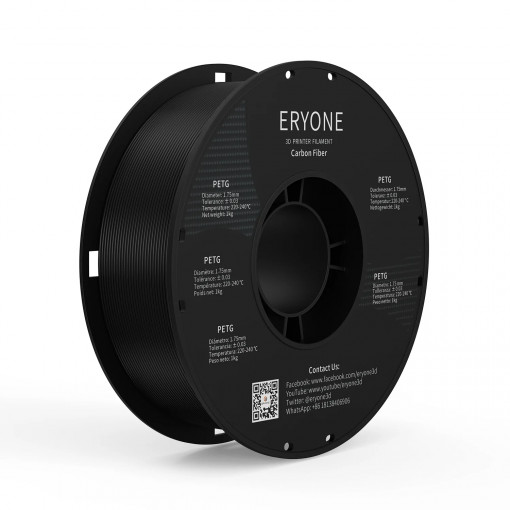 Filament ERYONE PLA Carbon-1Kg