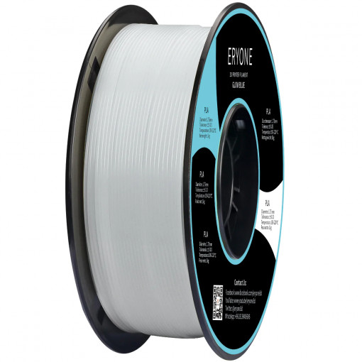 Filament ERYONE PLA Glow Blue in The Dark