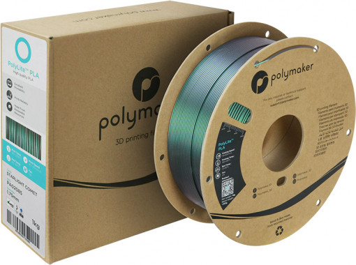 Filament POLYMAKER PolyLite PLA STARLIGHT Comet 1Kg