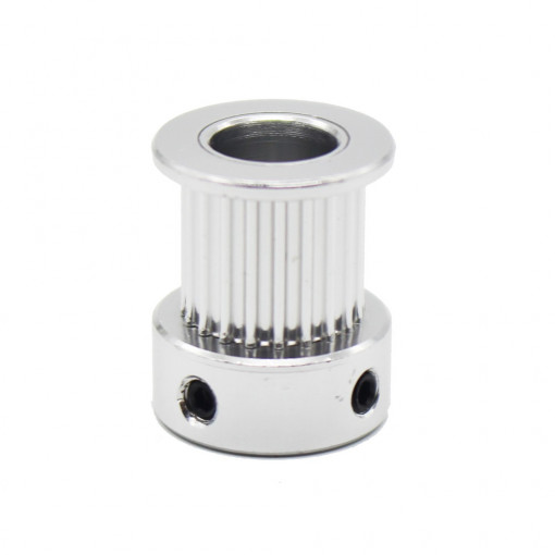 Fulie dintata 20 dinti pentru curea GT2 9mm ax 8mm