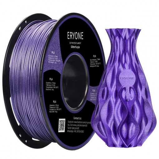 Filament ERYONE Galaxy Purple PLA-1Kg