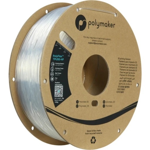Filament Polymaker PolyFlex TPU-95A High Speed Clear 1kg