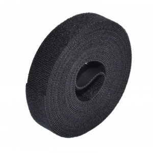 Banda cu arici tip VELCRO 2cm x 5m negru