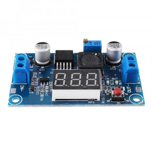 Convertor Step Down LM2596 intrare 4 - 40 V iesire 1.5V - 35V cu afisaj led