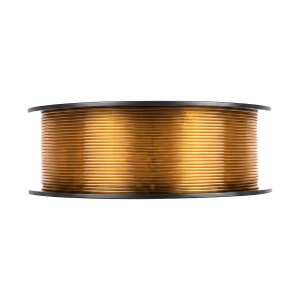Rolă filament eSUN PETG-Basic Translucent Light Orange 1kg, vedere din față